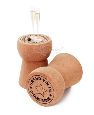 XL-CORK "Champagner-Korken Tisch/Hocker"