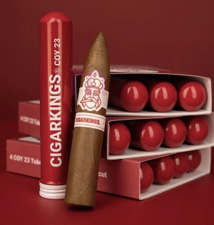 CIGARKINGS "COY 23 Belicoso Connecticut Tubo"